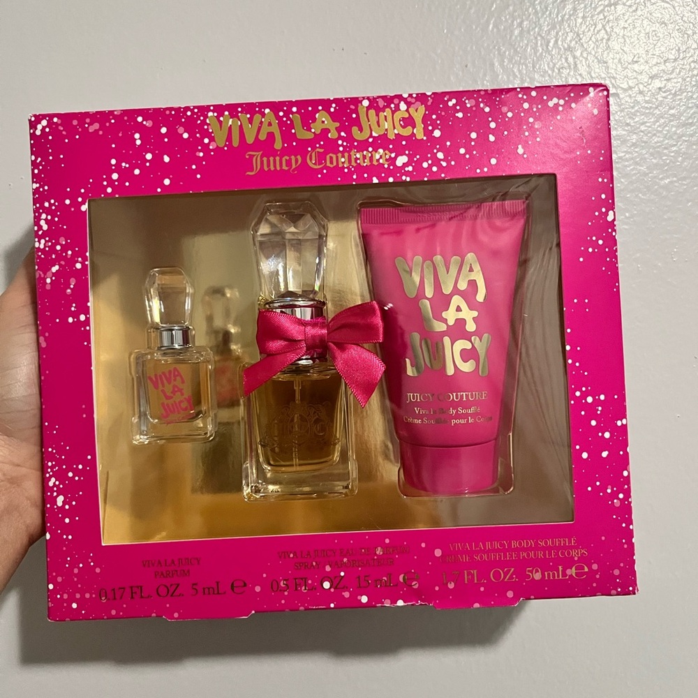 Juicy Couture Viva La Juicy Gift Set - Pink and Gold